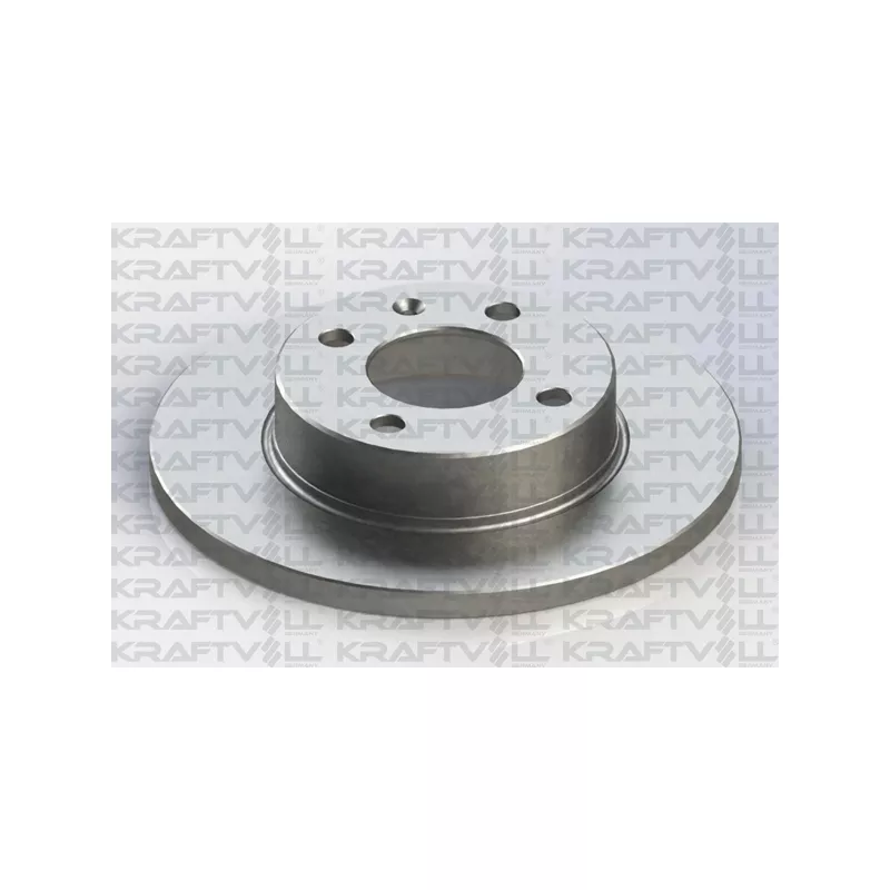 Jeu de 2 disques de frein avant KRAFTVOLL GERMANY 07040883