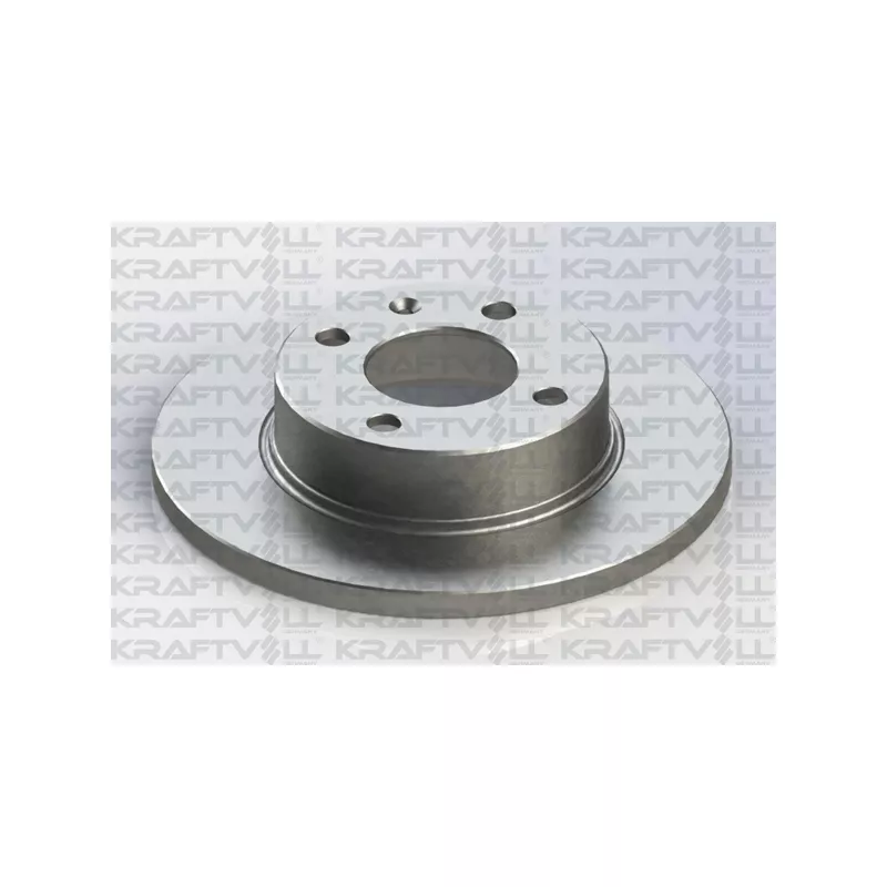 Jeu de 2 disques de frein avant KRAFTVOLL GERMANY 07040884