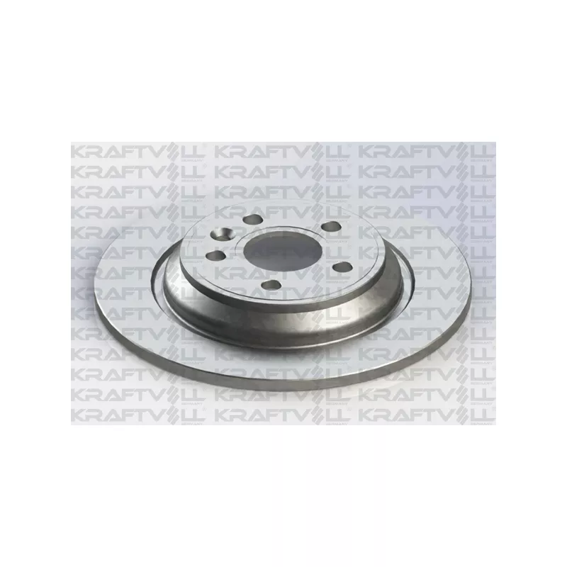 Jeu de 2 disques de frein avant KRAFTVOLL GERMANY 07040894