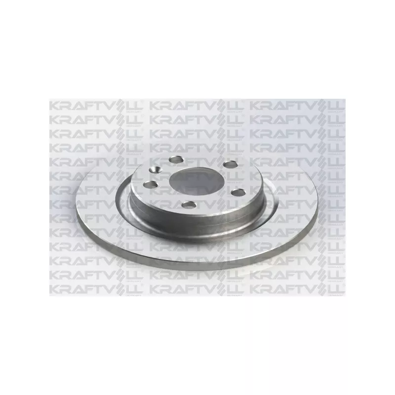 Jeu de 2 disques de frein avant KRAFTVOLL GERMANY 07040895