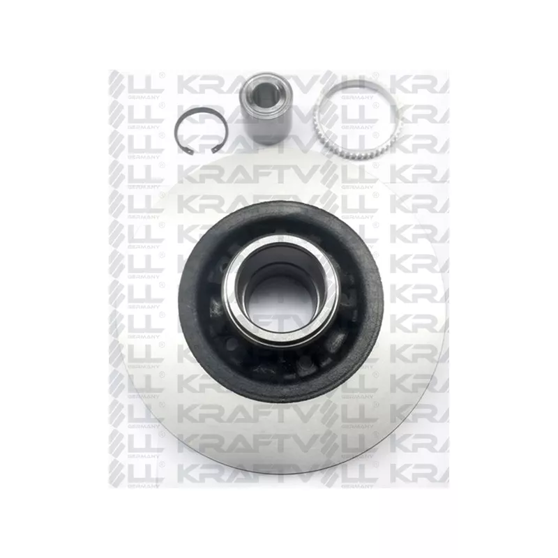 Jeu de 2 disques de frein avant KRAFTVOLL GERMANY 07049373