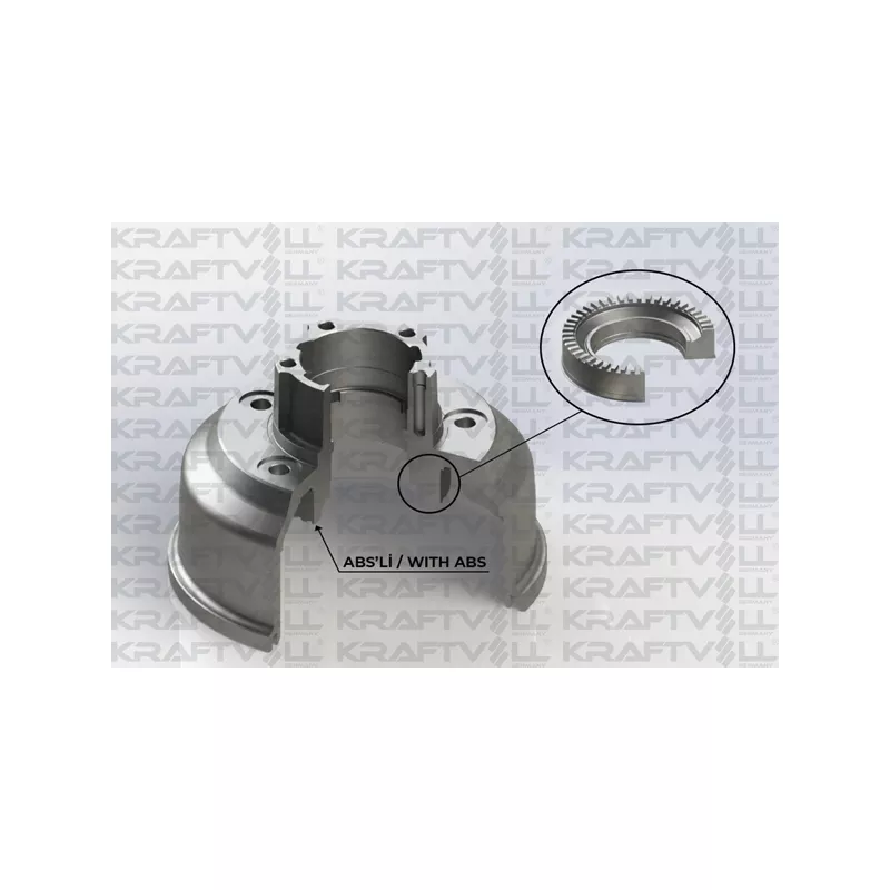 Tambour de frein KRAFTVOLL GERMANY 07050057