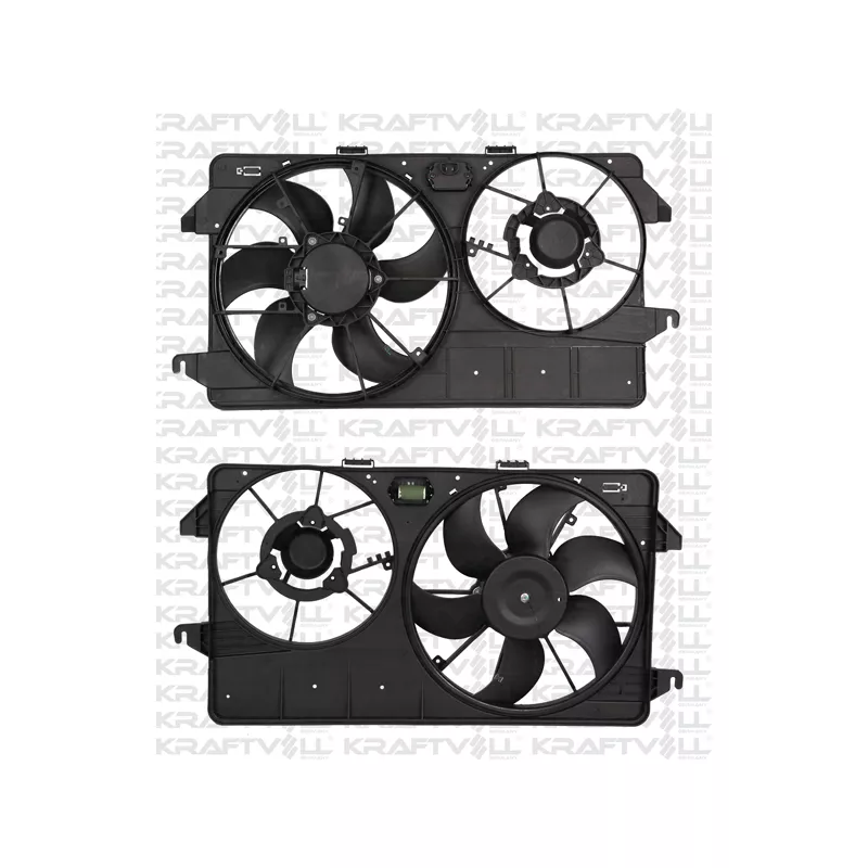 Ventilateur, refroidissement du moteur KRAFTVOLL GERMANY 08120004