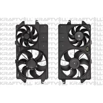 Ventilateur, refroidissement du moteur KRAFTVOLL GERMANY 08120005