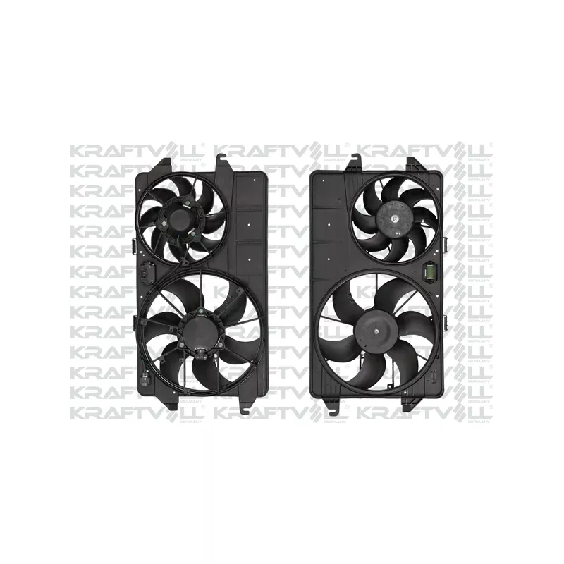 Ventilateur, refroidissement du moteur KRAFTVOLL GERMANY 08120005