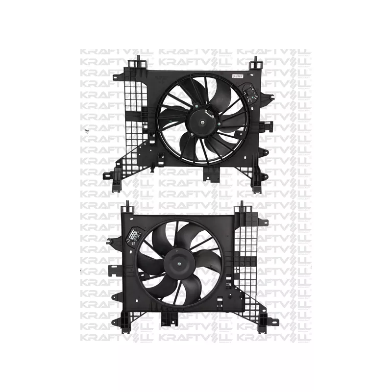Ventilateur, refroidissement du moteur KRAFTVOLL GERMANY 08120006