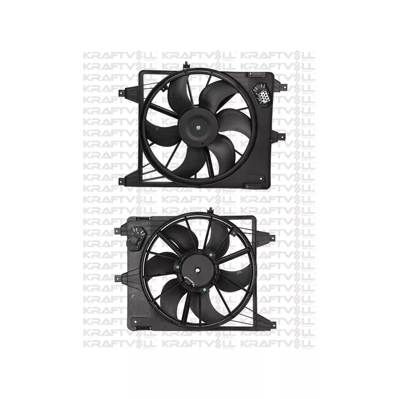 Ventilateur, refroidissement du moteur KRAFTVOLL GERMANY 08120009