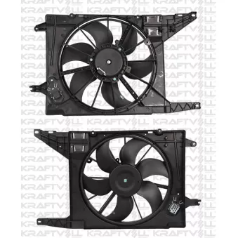 Ventilateur, refroidissement du moteur KRAFTVOLL GERMANY