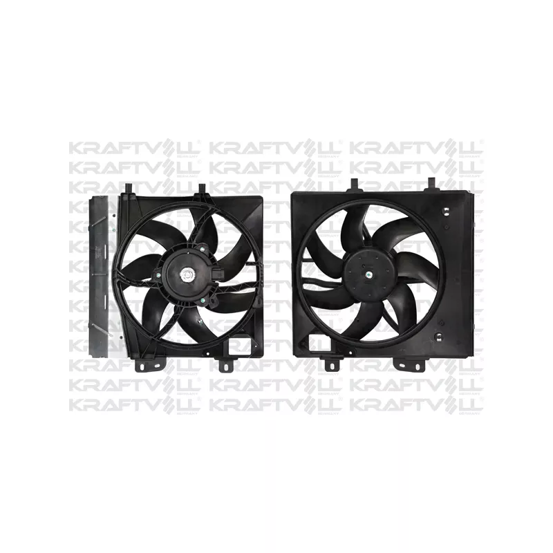 Ventilateur, refroidissement du moteur KRAFTVOLL GERMANY 08120011