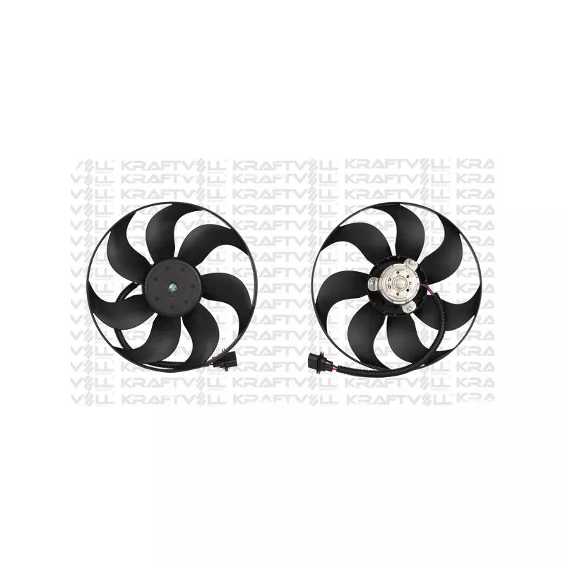Ventilateur, refroidissement du moteur KRAFTVOLL GERMANY 08120016
