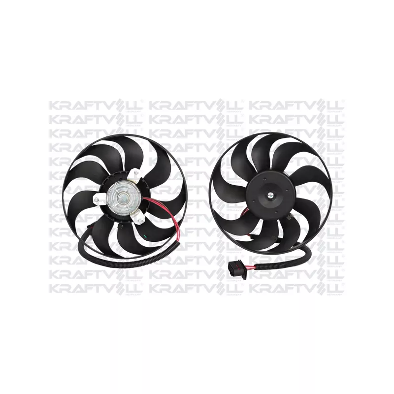Ventilateur, refroidissement du moteur KRAFTVOLL GERMANY 08120017