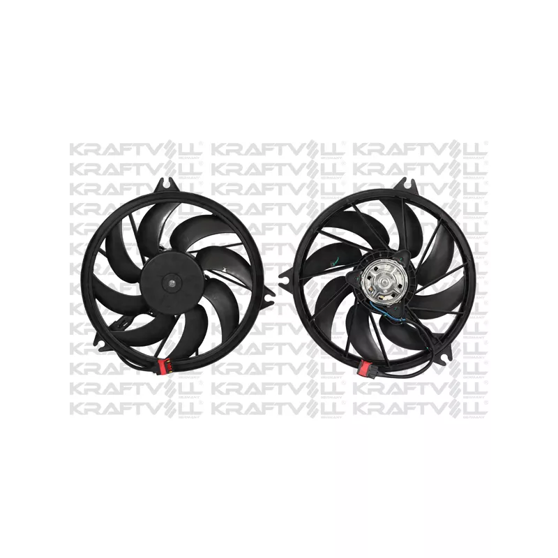 Ventilateur, refroidissement du moteur KRAFTVOLL GERMANY 08120018