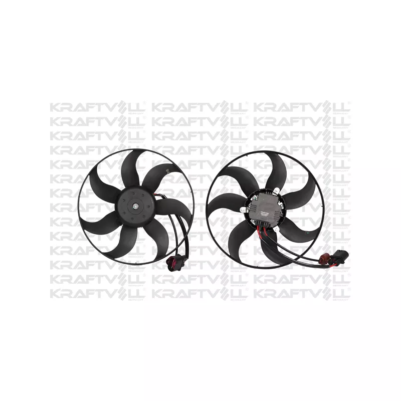 Ventilateur, refroidissement du moteur KRAFTVOLL GERMANY 08120024