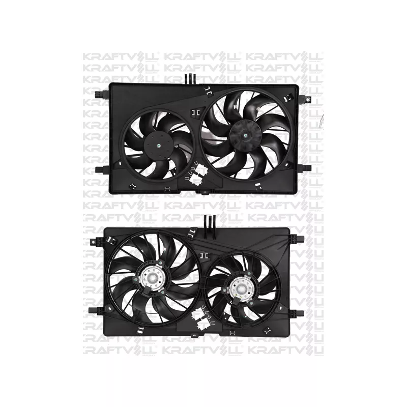 Ventilateur, refroidissement du moteur KRAFTVOLL GERMANY 08120026