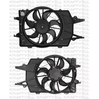 Ventilateur, refroidissement du moteur KRAFTVOLL GERMANY