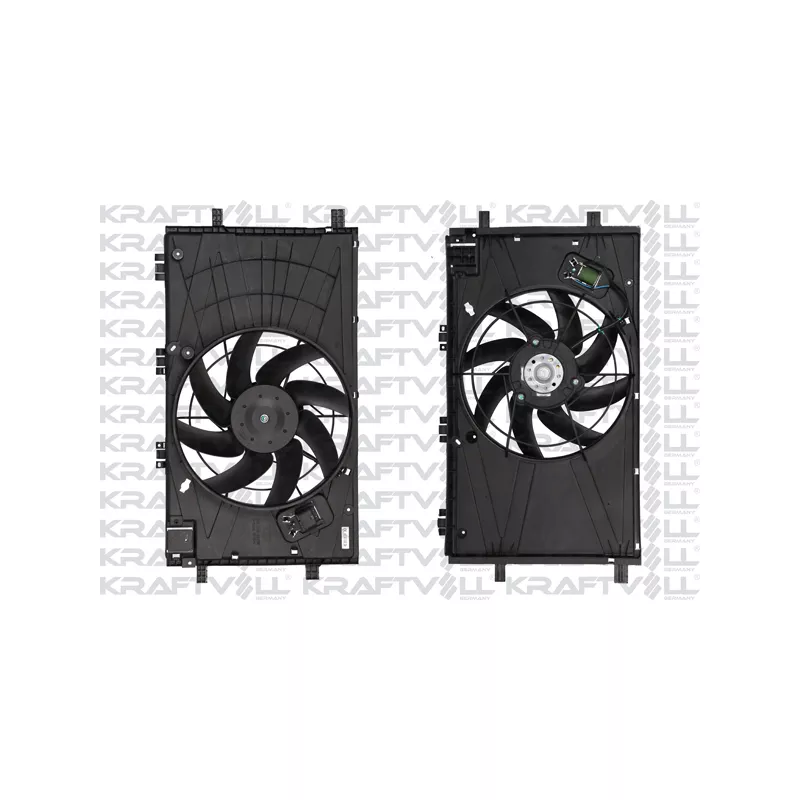 Ventilateur, refroidissement du moteur KRAFTVOLL GERMANY 08120033