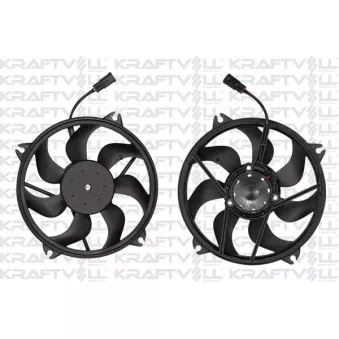 Ventilateur, refroidissement du moteur KRAFTVOLL GERMANY 08120034