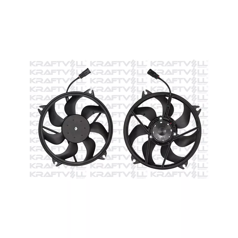 Ventilateur, refroidissement du moteur KRAFTVOLL GERMANY 08120034