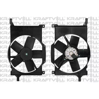 Ventilateur, refroidissement du moteur KRAFTVOLL GERMANY 08120036