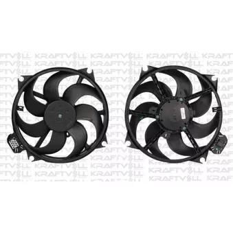 Ventilateur, refroidissement du moteur KRAFTVOLL GERMANY