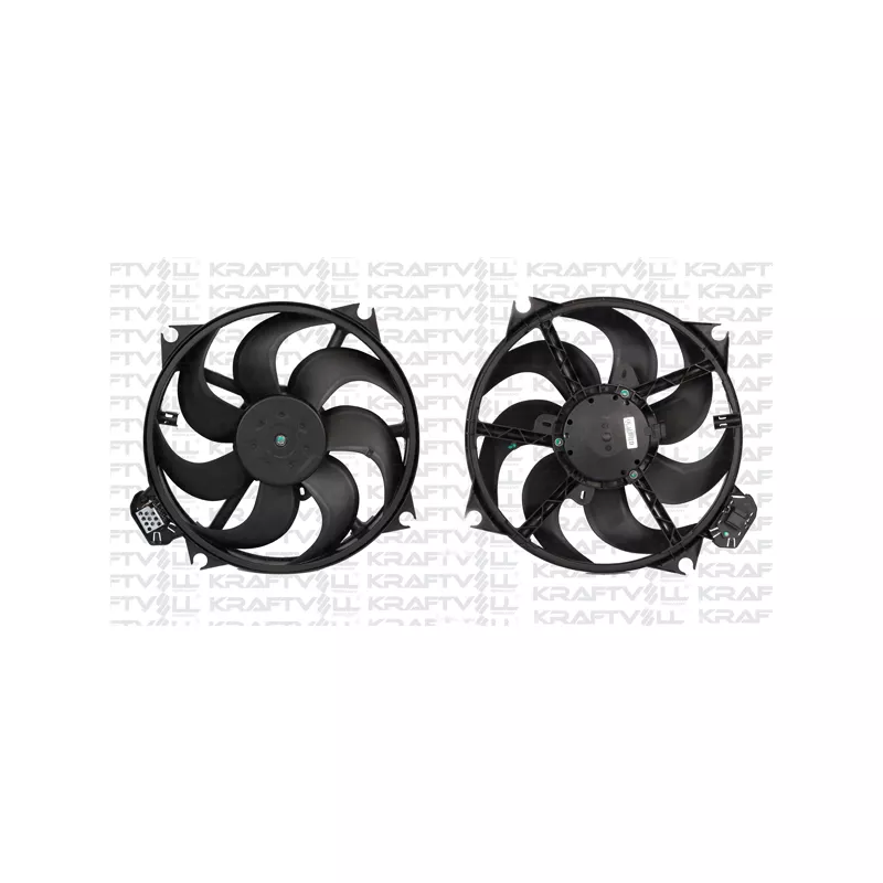 Ventilateur, refroidissement du moteur KRAFTVOLL GERMANY 08120037