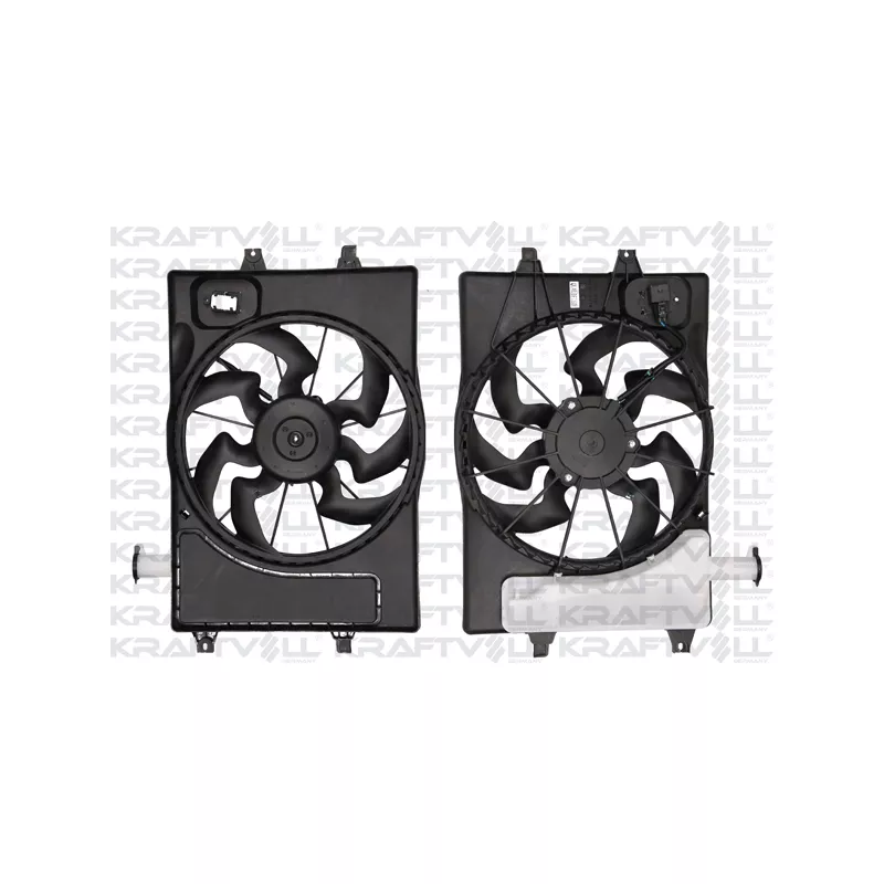 Ventilateur, refroidissement du moteur KRAFTVOLL GERMANY 08120038