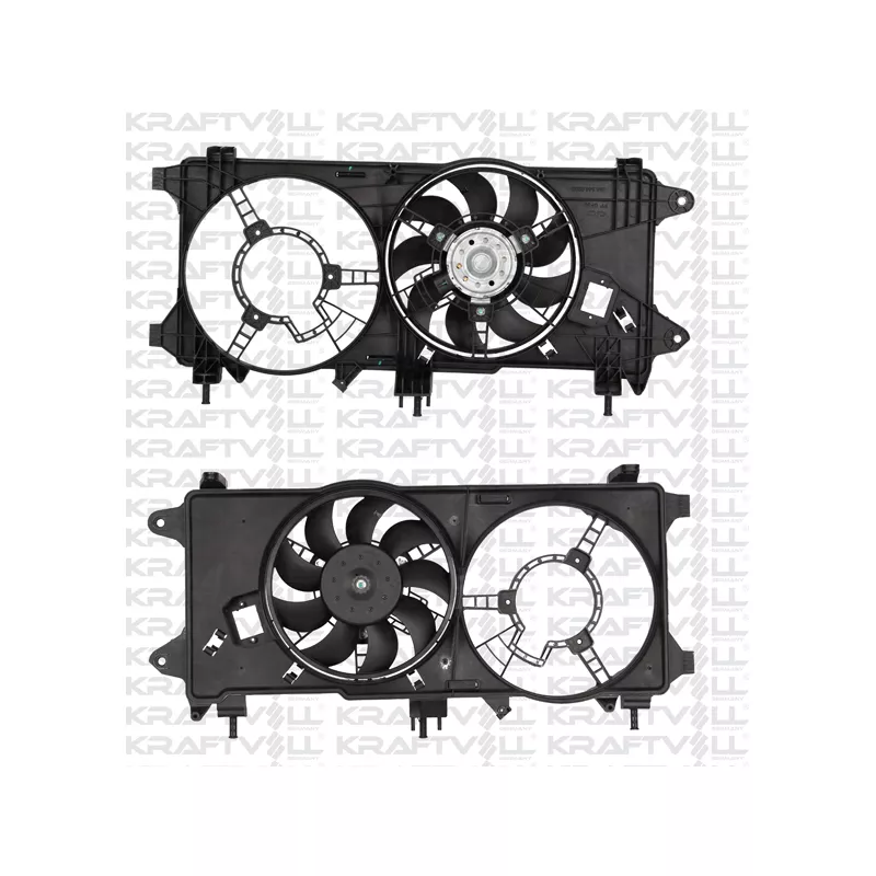 Ventilateur, refroidissement du moteur KRAFTVOLL GERMANY 08120041