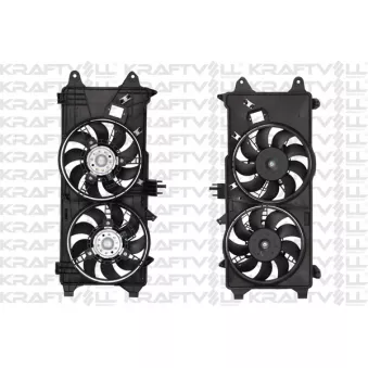 Ventilateur, refroidissement du moteur KRAFTVOLL GERMANY