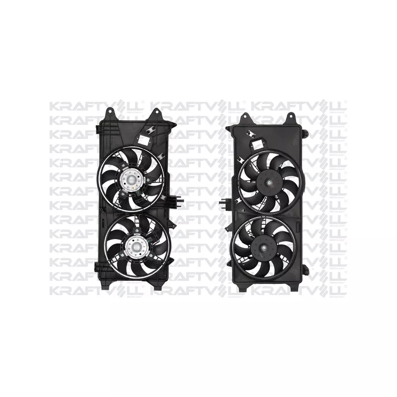 Ventilateur, refroidissement du moteur KRAFTVOLL GERMANY 08120043