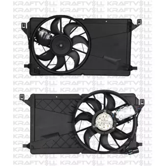 Ventilateur, refroidissement du moteur KRAFTVOLL GERMANY