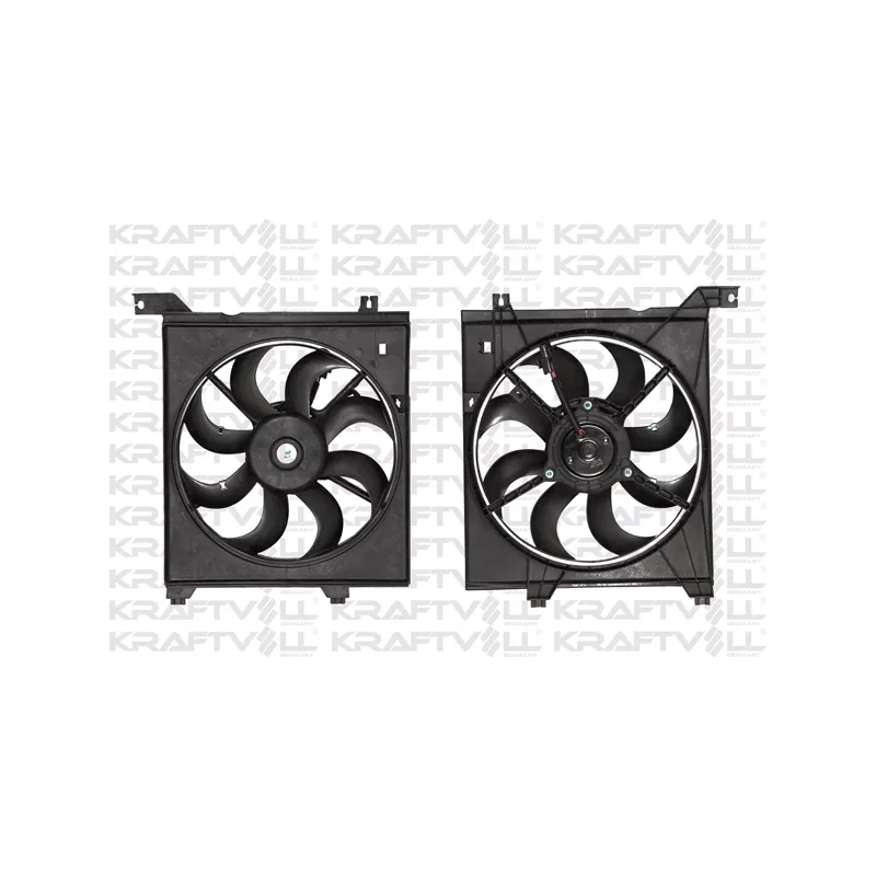 Ventilateur, refroidissement du moteur KRAFTVOLL GERMANY 08120052