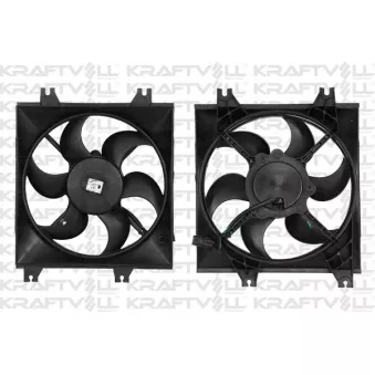 Ventilateur, refroidissement du moteur KRAFTVOLL GERMANY