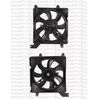 Ventilateur, refroidissement du moteur KRAFTVOLL GERMANY