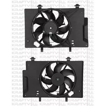 Ventilateur, refroidissement du moteur KRAFTVOLL GERMANY