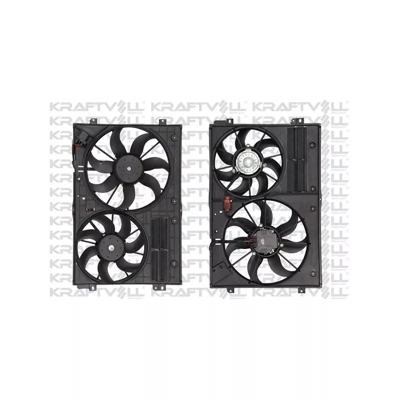Ventilateur, refroidissement du moteur KRAFTVOLL GERMANY 08120073