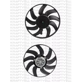 Ventilateur, refroidissement du moteur KRAFTVOLL GERMANY