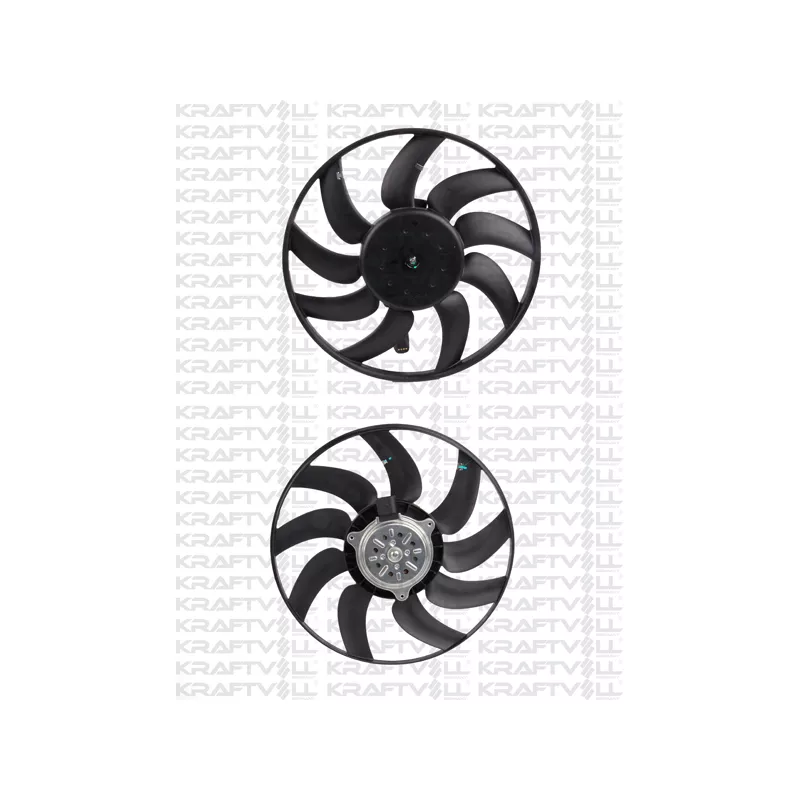 Ventilateur, refroidissement du moteur KRAFTVOLL GERMANY 08120082