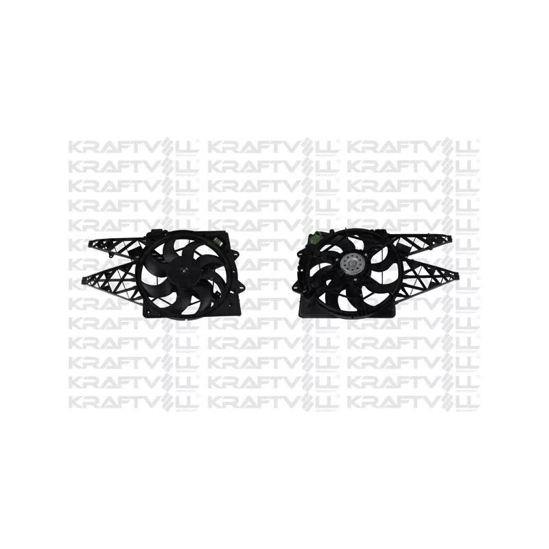 Ventilateur, refroidissement du moteur KRAFTVOLL GERMANY 08120092