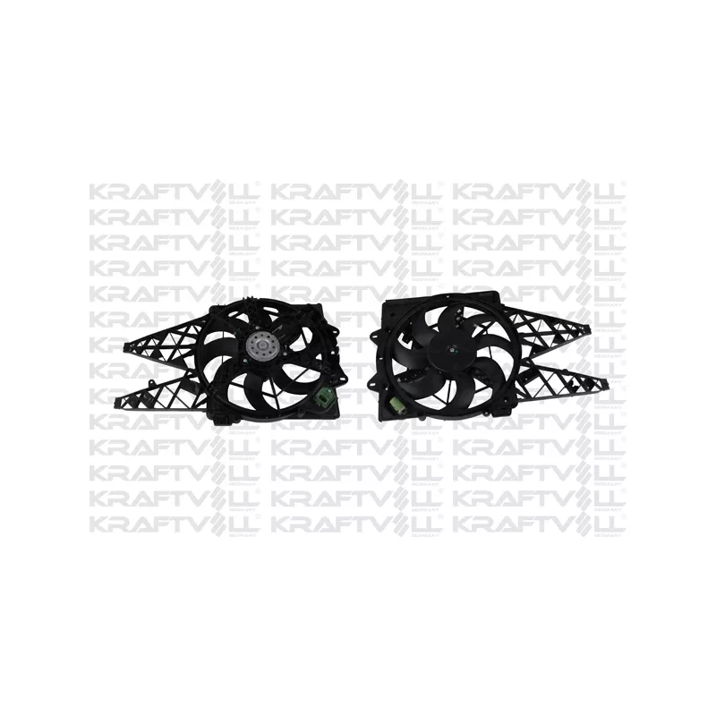 Ventilateur, refroidissement du moteur KRAFTVOLL GERMANY 08120093