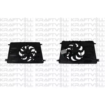 Ventilateur, refroidissement du moteur KRAFTVOLL GERMANY 08120094