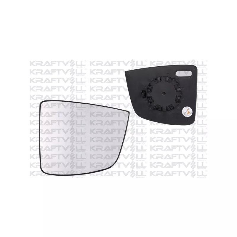 Verre de rétroviseur, rétroviseur extérieur KRAFTVOLL GERMANY 09080022