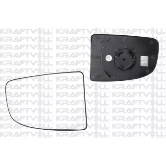 Verre de rétroviseur, rétroviseur extérieur KRAFTVOLL GERMANY