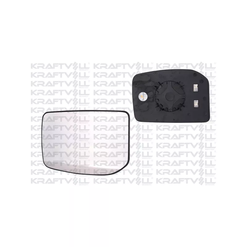 Verre de rétroviseur, rétroviseur extérieur KRAFTVOLL GERMANY 09080058