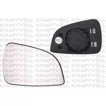 Verre de rétroviseur, rétroviseur extérieur KRAFTVOLL GERMANY