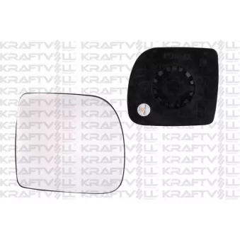 Verre de rétroviseur, rétroviseur extérieur KRAFTVOLL GERMANY