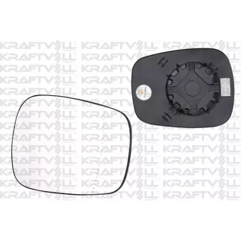 Verre de rétroviseur, rétroviseur extérieur KRAFTVOLL GERMANY