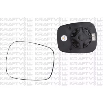 Verre de rétroviseur, rétroviseur extérieur KRAFTVOLL GERMANY