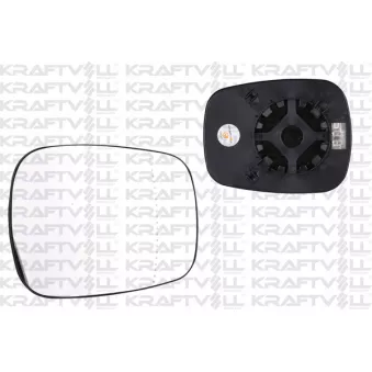 Verre de rétroviseur, rétroviseur extérieur KRAFTVOLL GERMANY