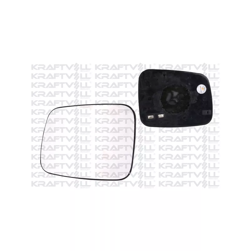 Verre de rétroviseur, rétroviseur extérieur KRAFTVOLL GERMANY 09080178