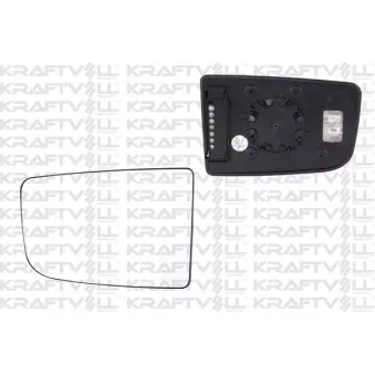 Verre de rétroviseur, rétroviseur extérieur KRAFTVOLL GERMANY
